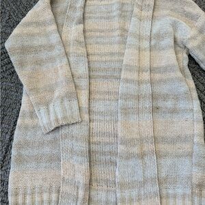 American Eagle Outfitters Cream Cardigan